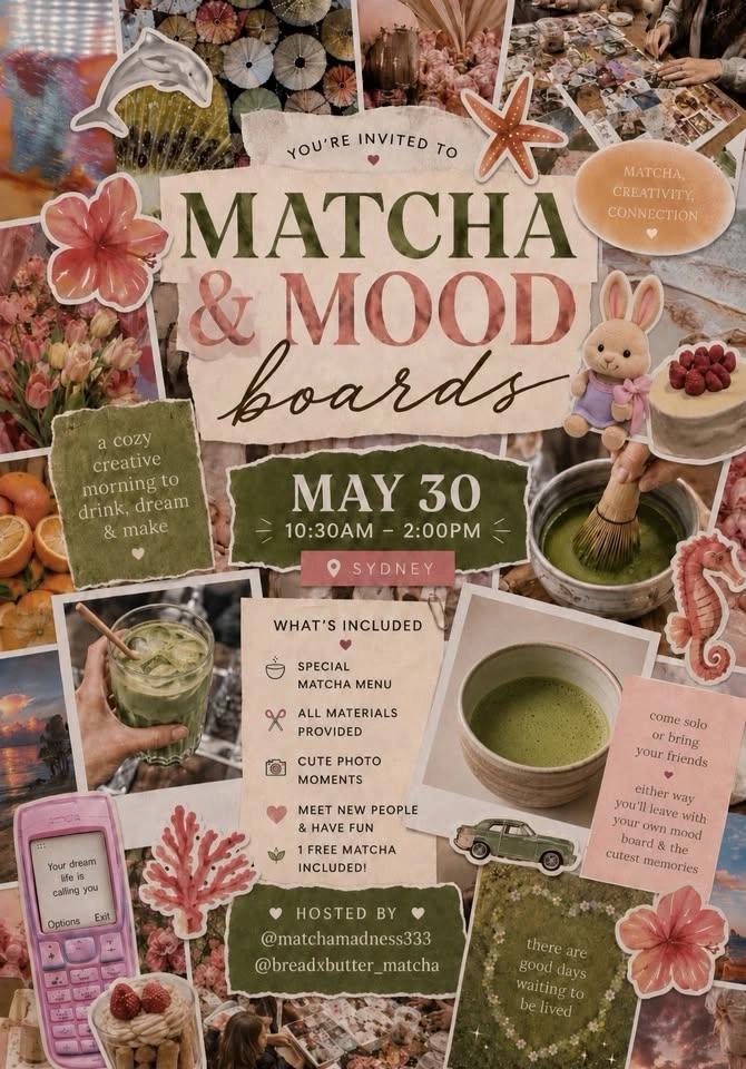 Matcha & Mood Boards