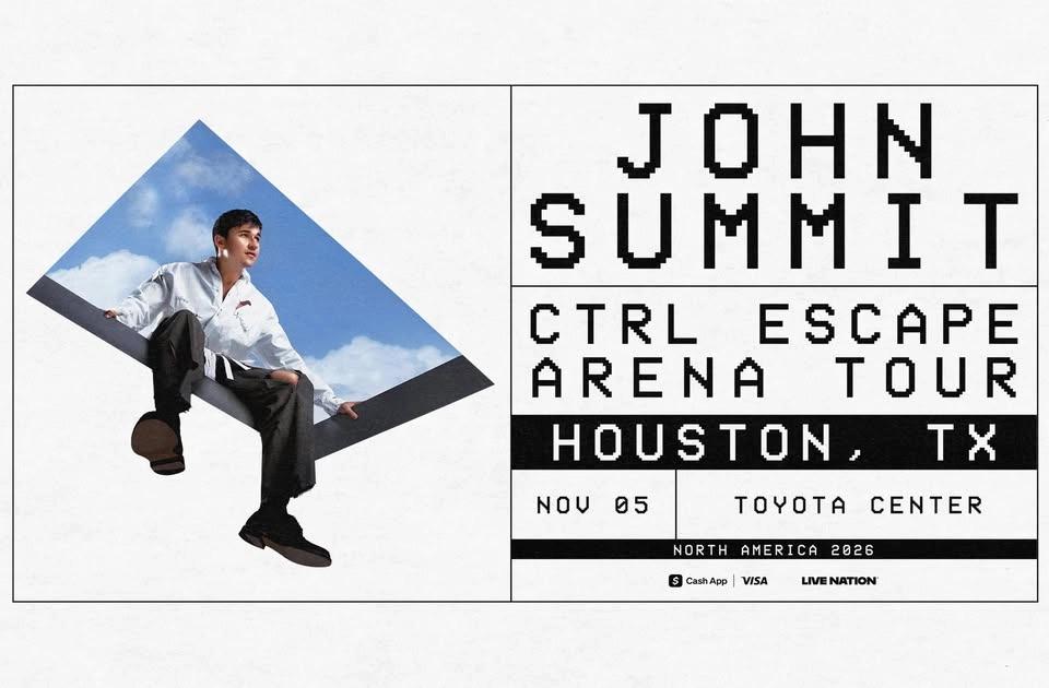 JOHN SUMMIT - CTRL ESCAPE ARENA TOUR