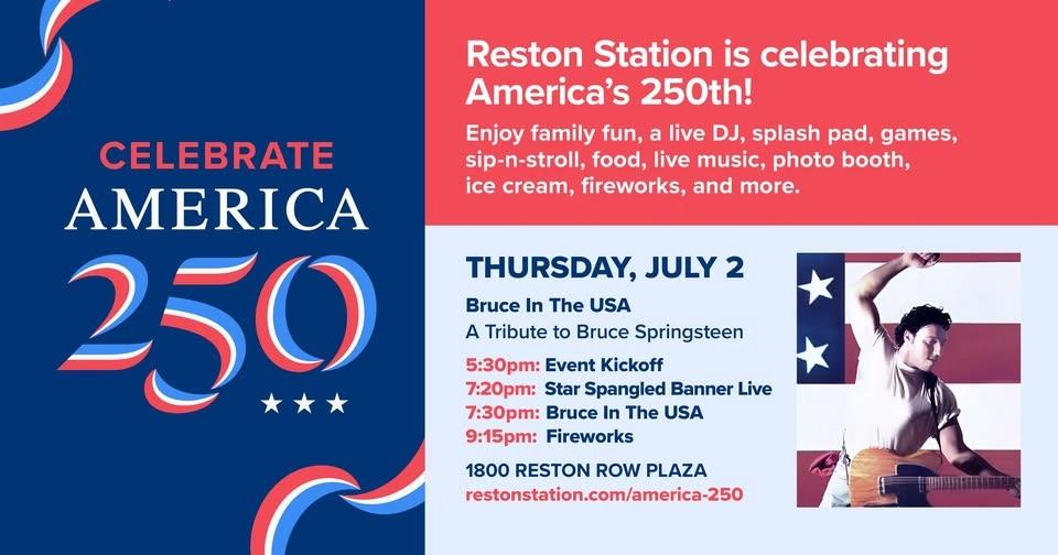 Celebrate America 250 with Bruce in the USA