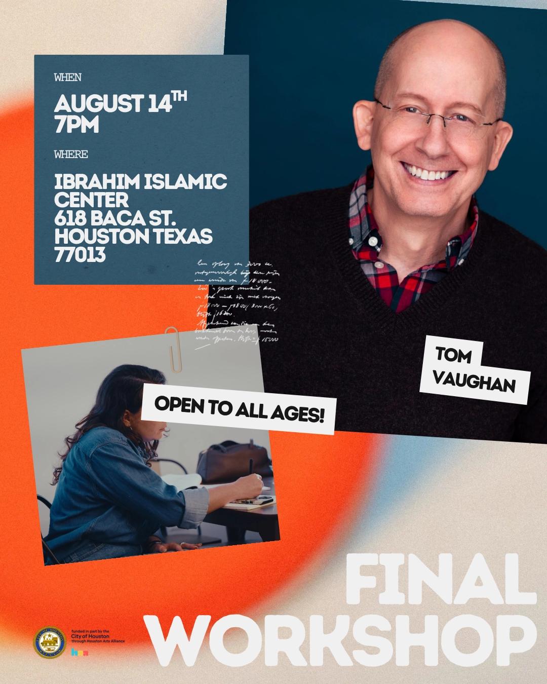 Final Harbor Workshop | Tom Vaughan