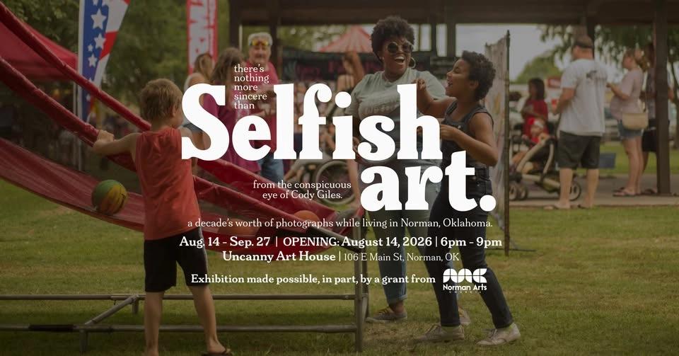 2nd Friday Art Walk: Selfish Art from the Conspicuous Eye of Cody Giles