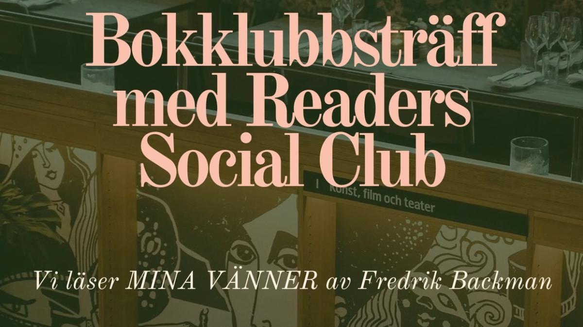 Bokklubbs-AW med Readers Social Club Sthlm (bokning krävs!)