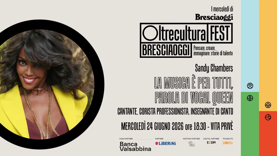 Oltrecultura FEST Brescia #5 con Sandy Chambers