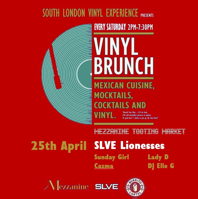 Vinyl Brunch at The Mezzanine takeover SLVE Lionesses