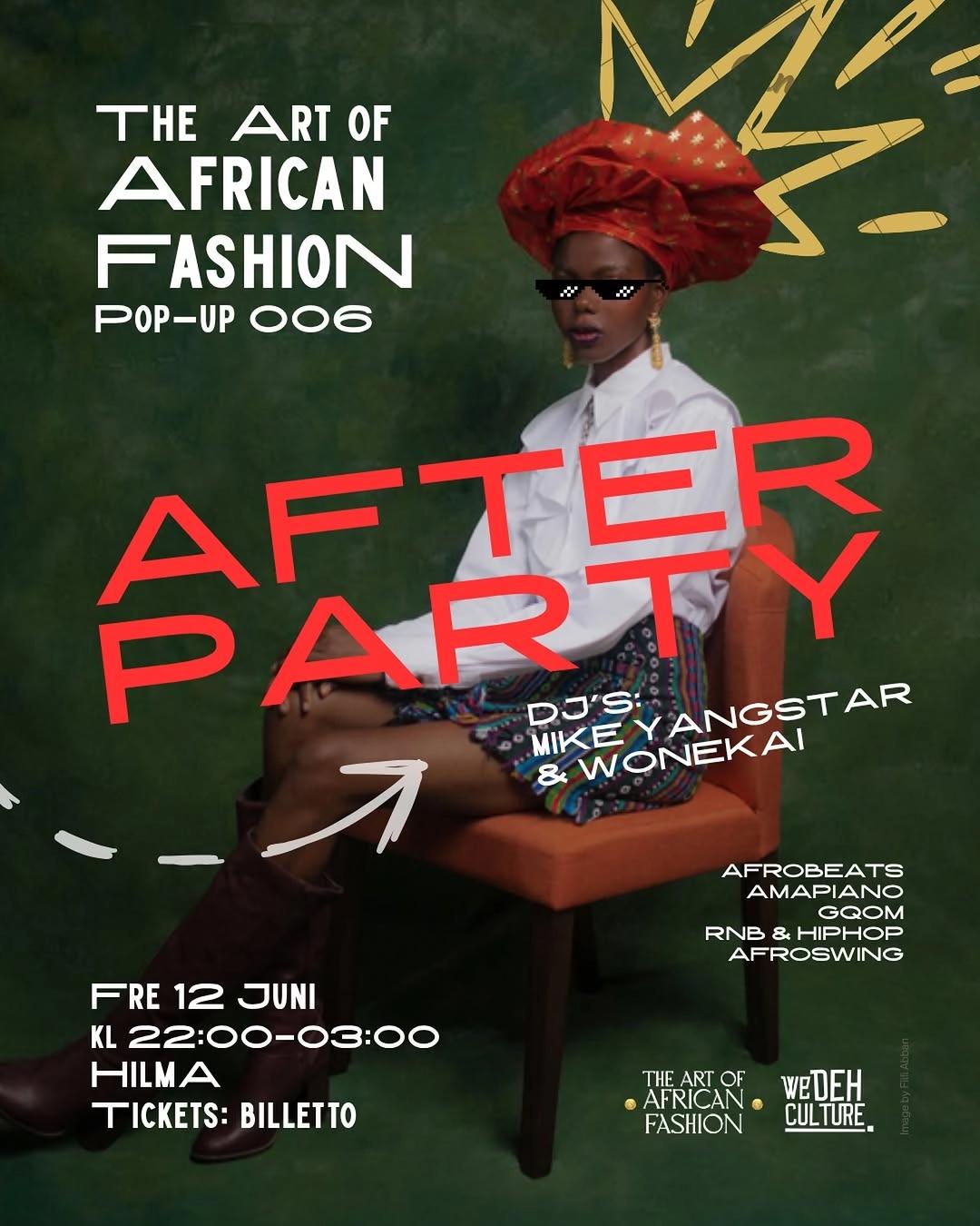 The Art of African Fashion Pop-Up 006 â After Party