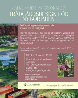 Trädgårdsdesign för nybörjare