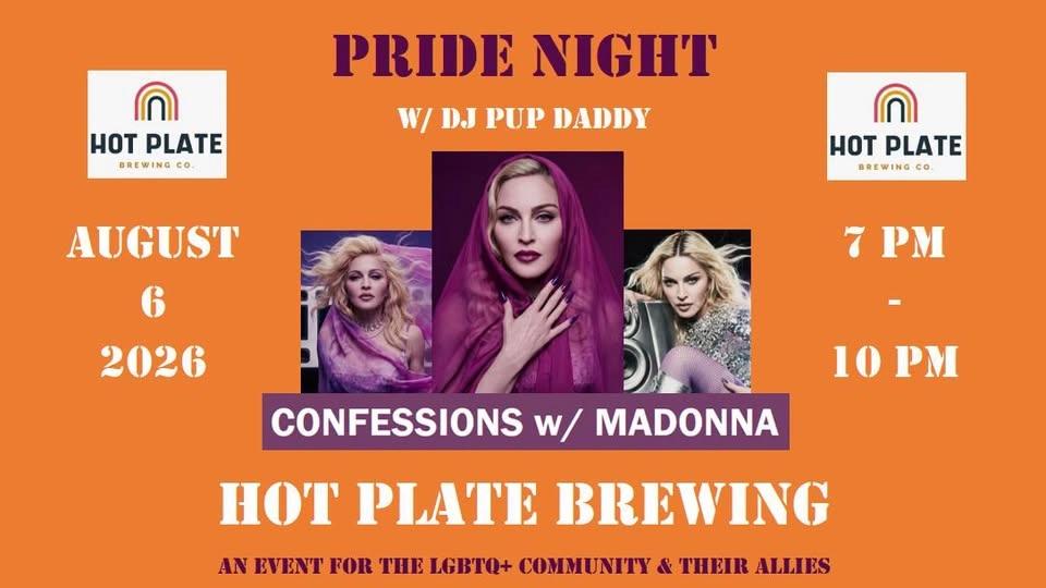 Pride Night w/ DJ Pup Daddy - Confessions w/ Madonna