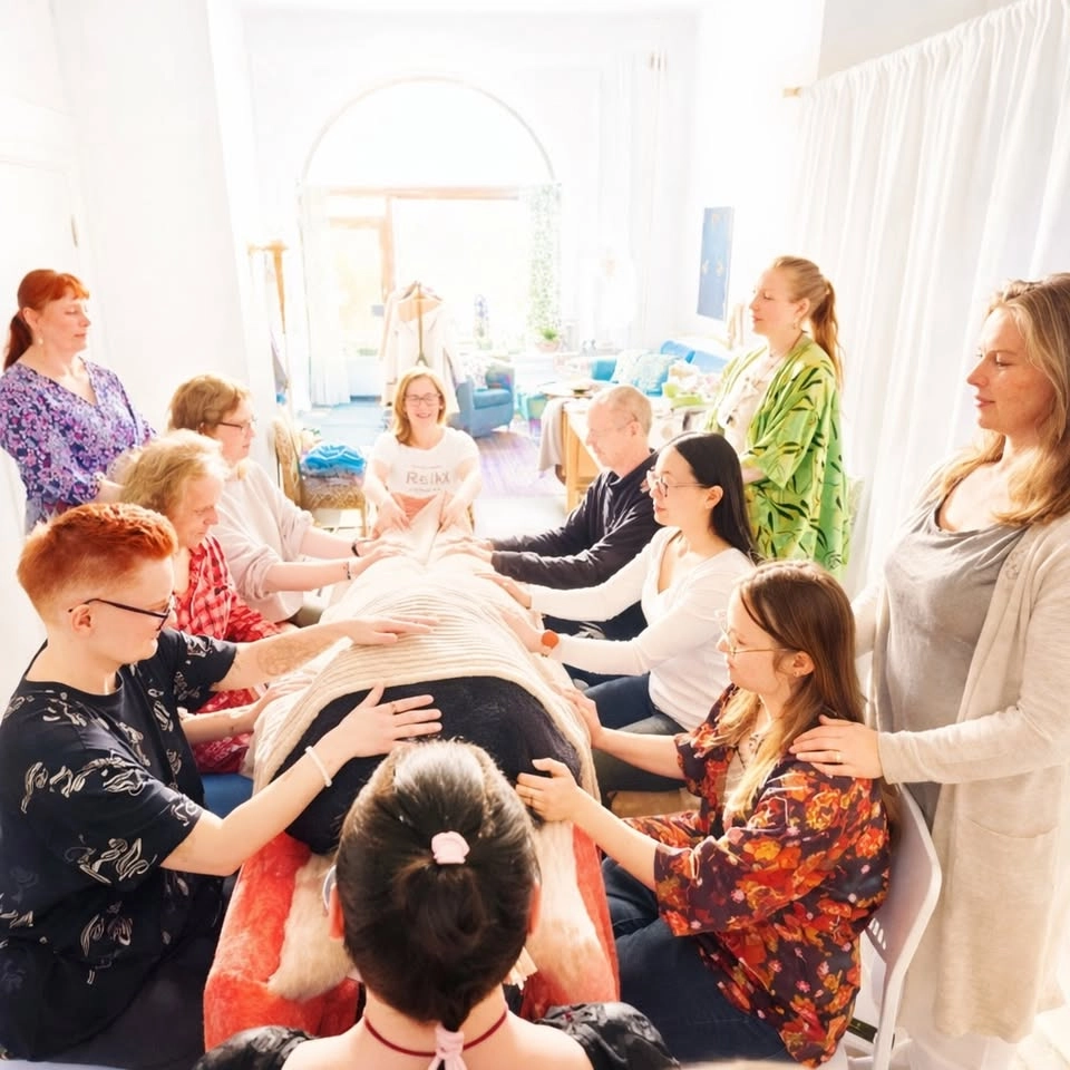 Reikiträff i Reikiförbundets regi hos Hälsans Hus Stockholm