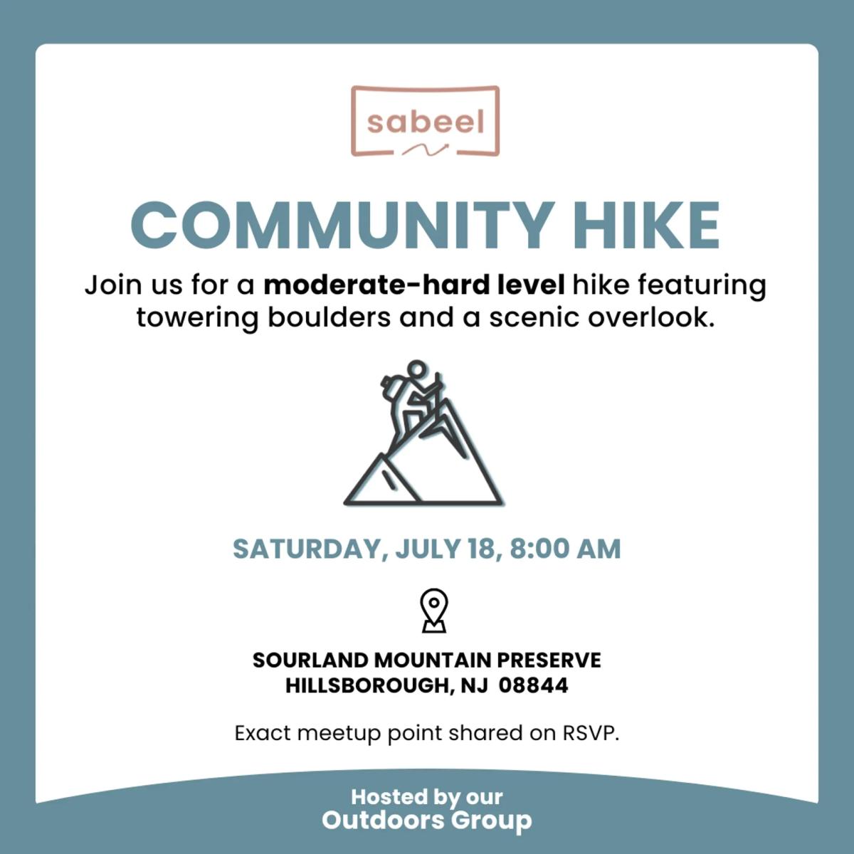 Sabeel - Community Hike