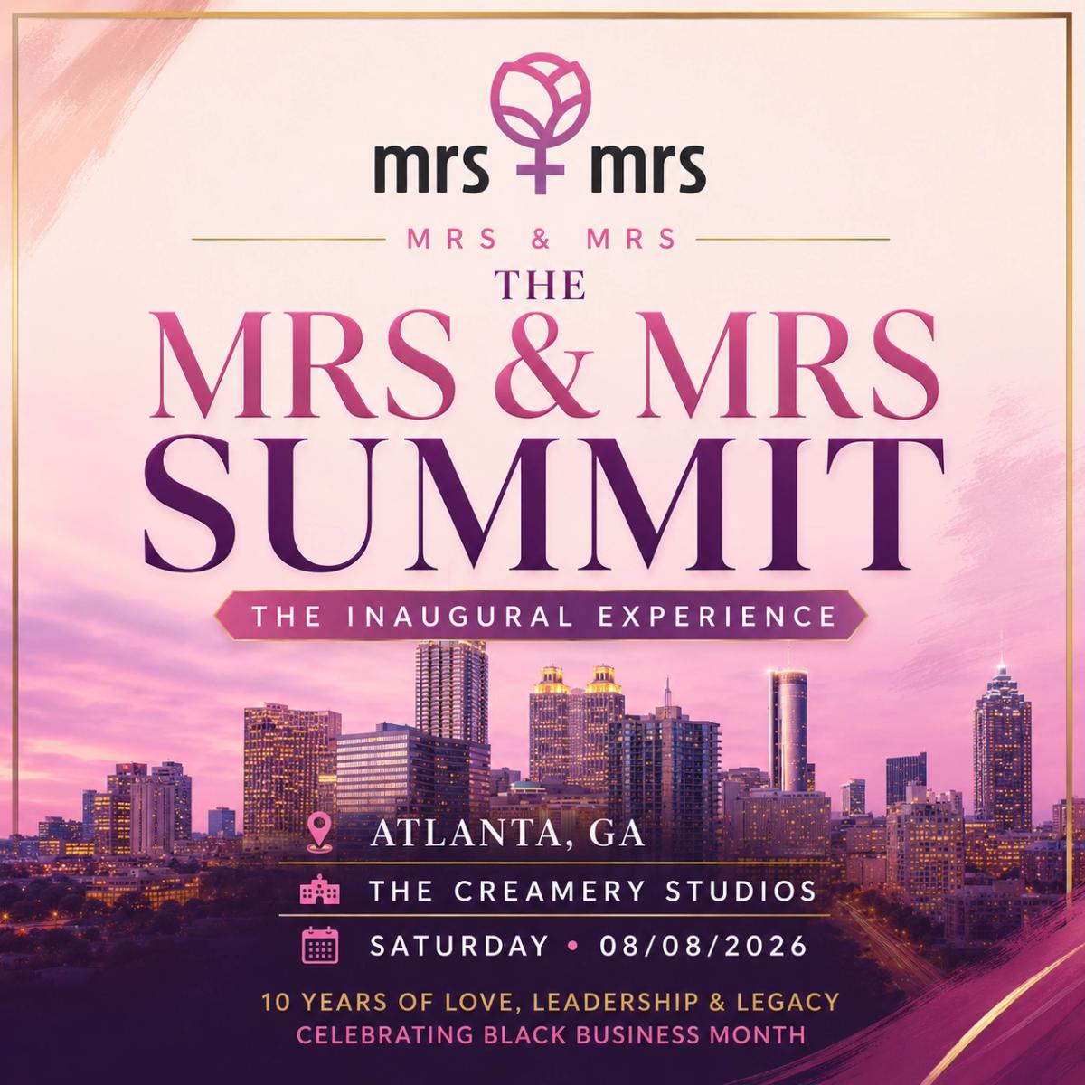 The Mrs & Mrs Inaugural Summit