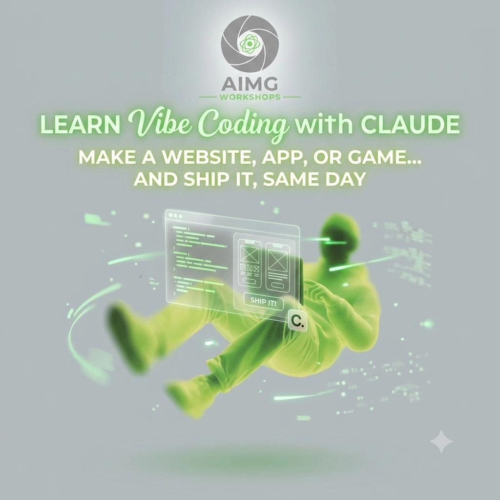 Workshop Wednesday #9: Vibe Coding (with Claude) Part 2
