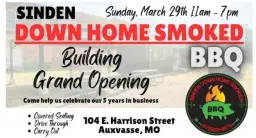 Sinden BBQ Building Grand Opening