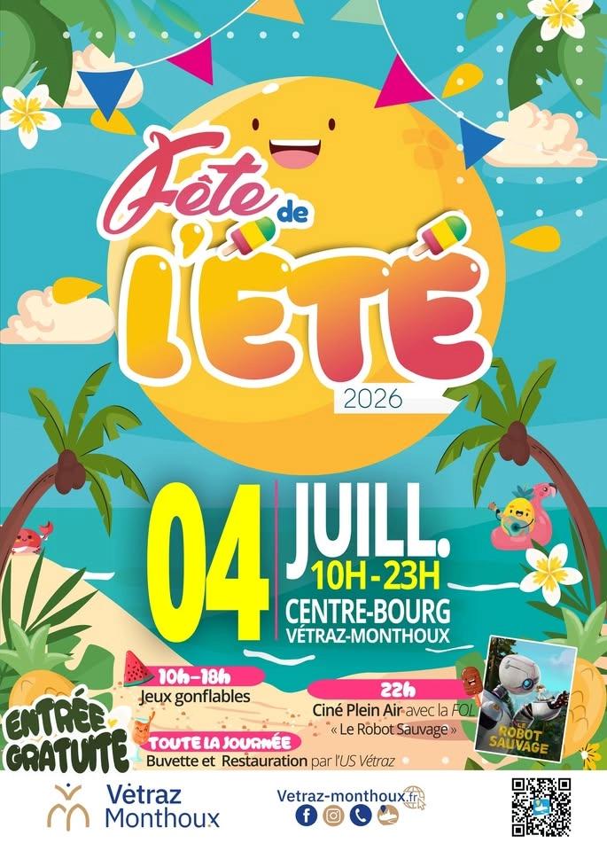 ⛱️🎉 La Fête de l’été 2026 🎉⛱️