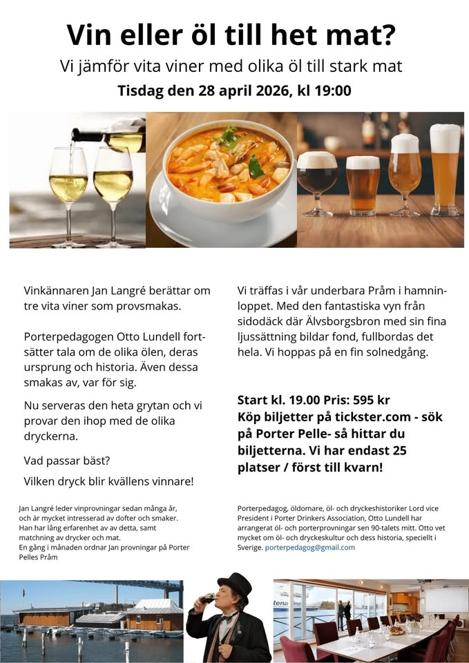 Vin eller Öl till HET Mat