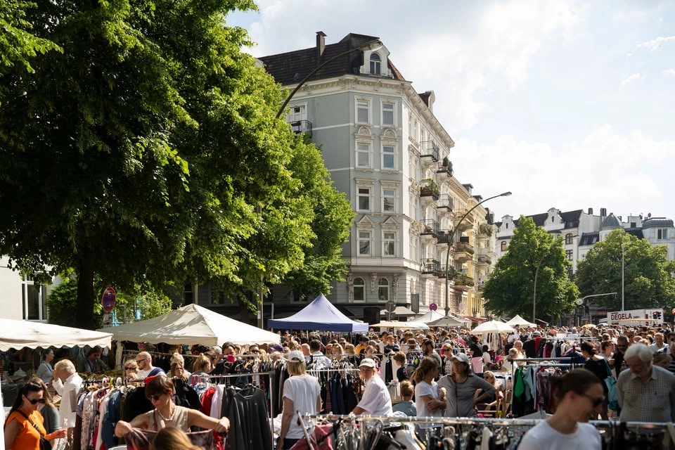 Flohmarkt zum Eppendorfer Landstraßenfest