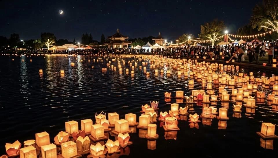 St. Louis Water Lantern Festival by Light The Night