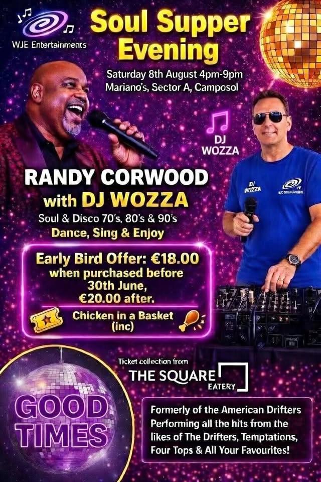 Soul and disco supper