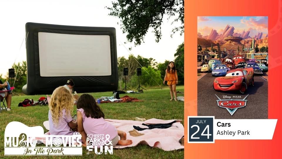 Music and Movies in the Park - Cars