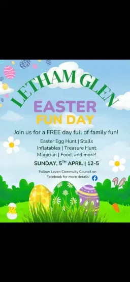 Letham glen Easter fun day