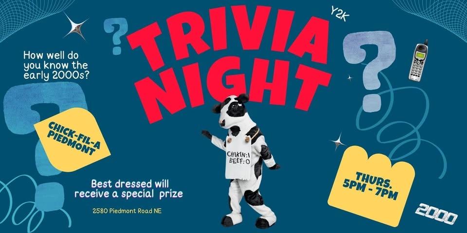Early 2000's Trivia Night ✨