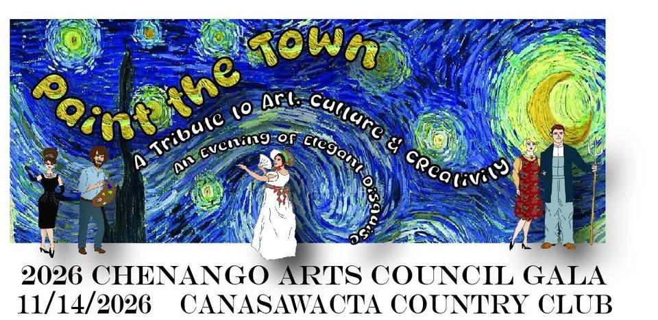 Paint the Town: Chenango Arts Council 2026 Gala
