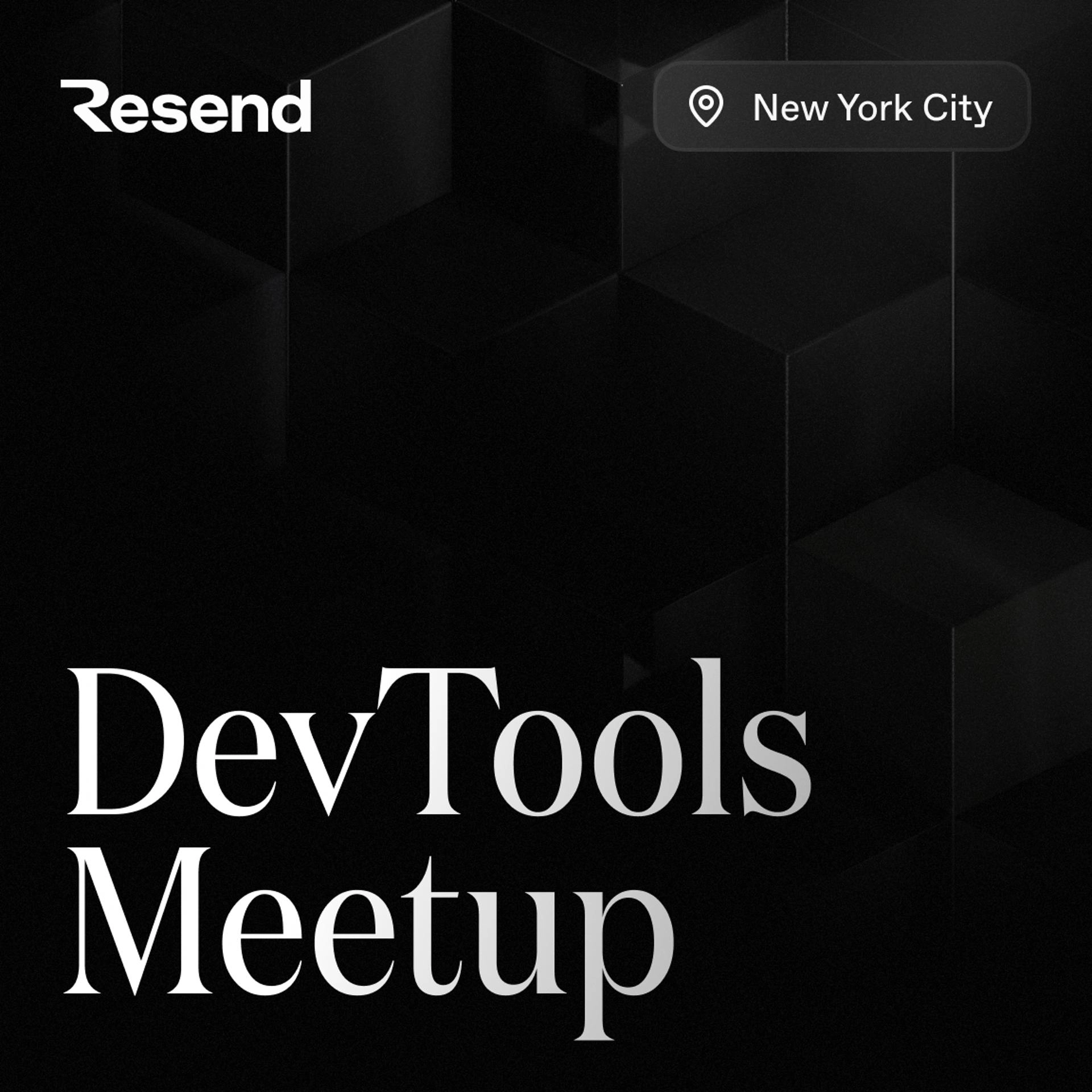 DevTools Meetup | New York City