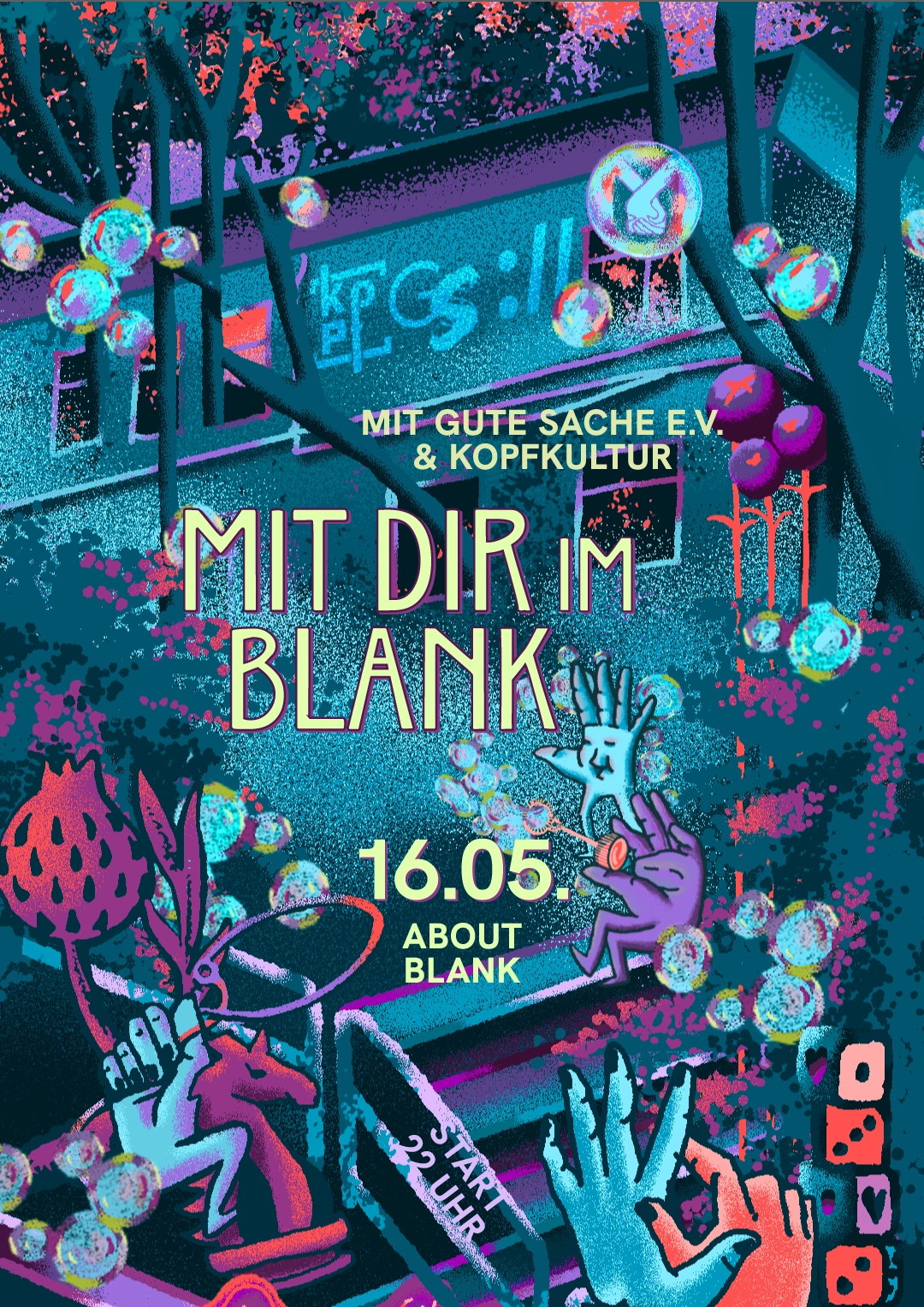 MIT DIR im Blank with Kopfkultur & Gute Sache e.V