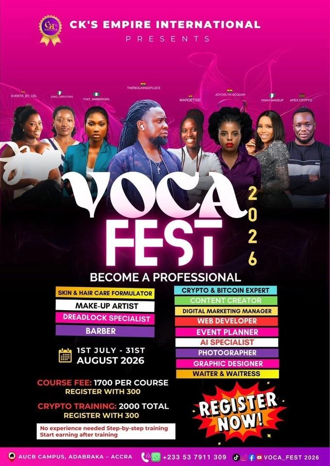 VOCAFEST MULTIPLE HIGH-INCOME SKILLS TRAINING FESTIVAL