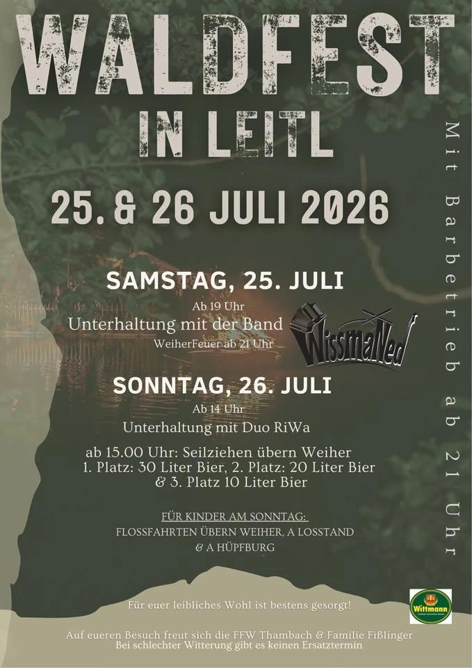 Waldfest in Leitl