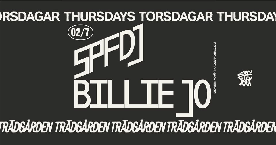 Thursdays: SPFDJ, Billie Jo