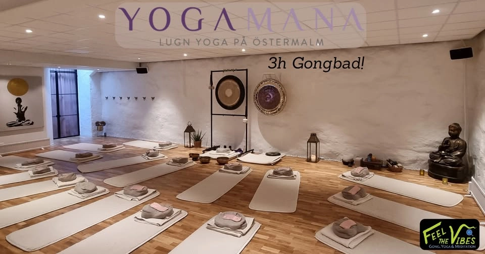 3h Gongbad - Spännande ljudresa