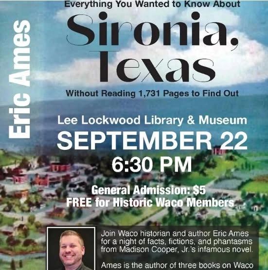 Historic Waco 2026 Fall Lecture