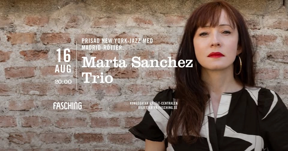 Marta Sanchez Trio | Fasching, Stockholm