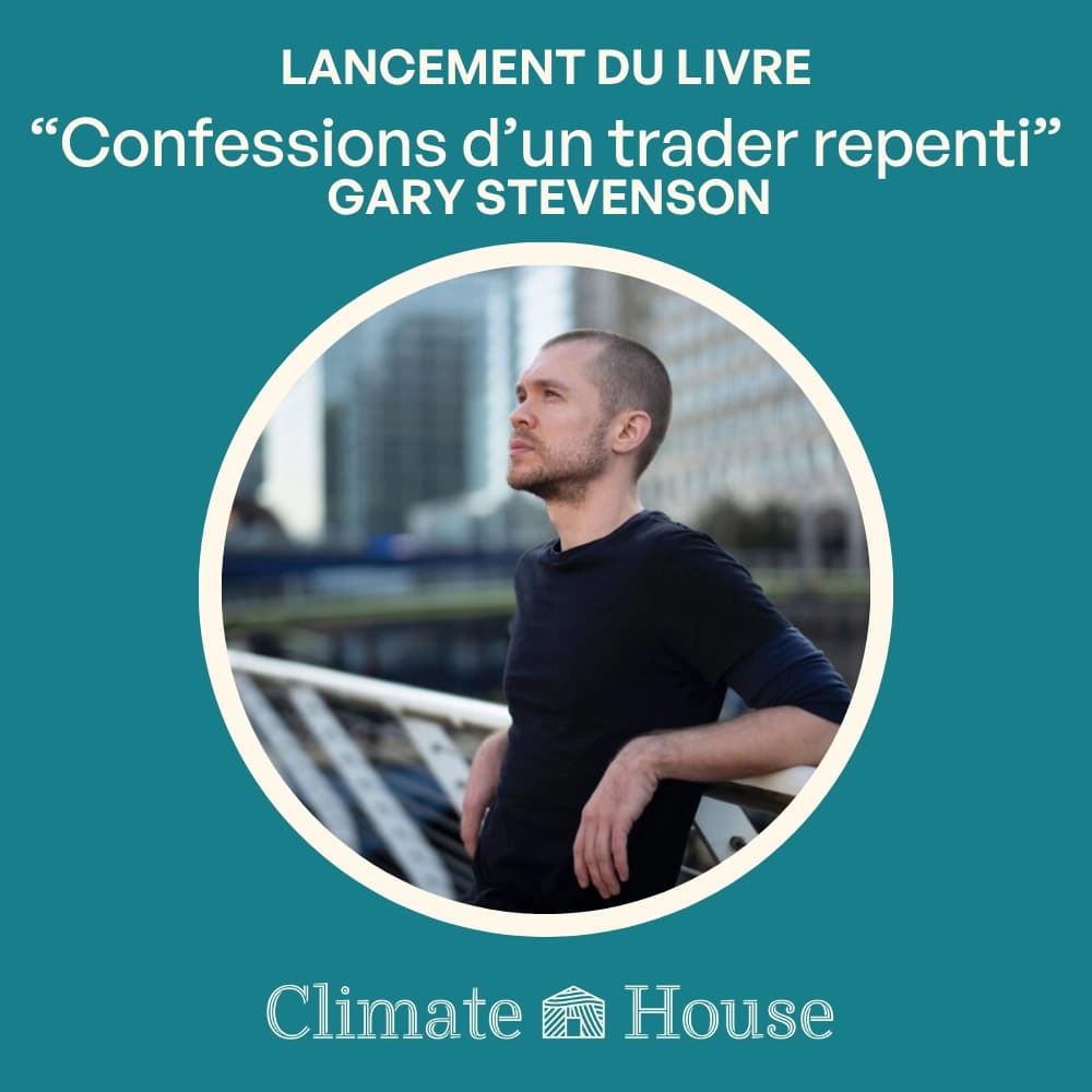 Lancement de livre : "Confessions d’un trader repenti" par Gary Stevenson