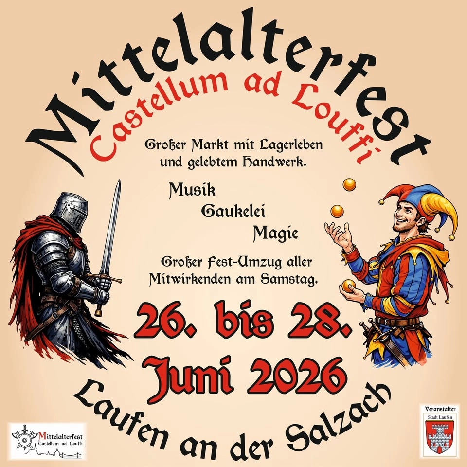 Mittelalterfest in Laufen an der Salzach