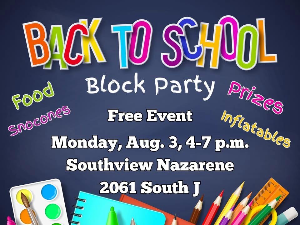 Back to School Block Party