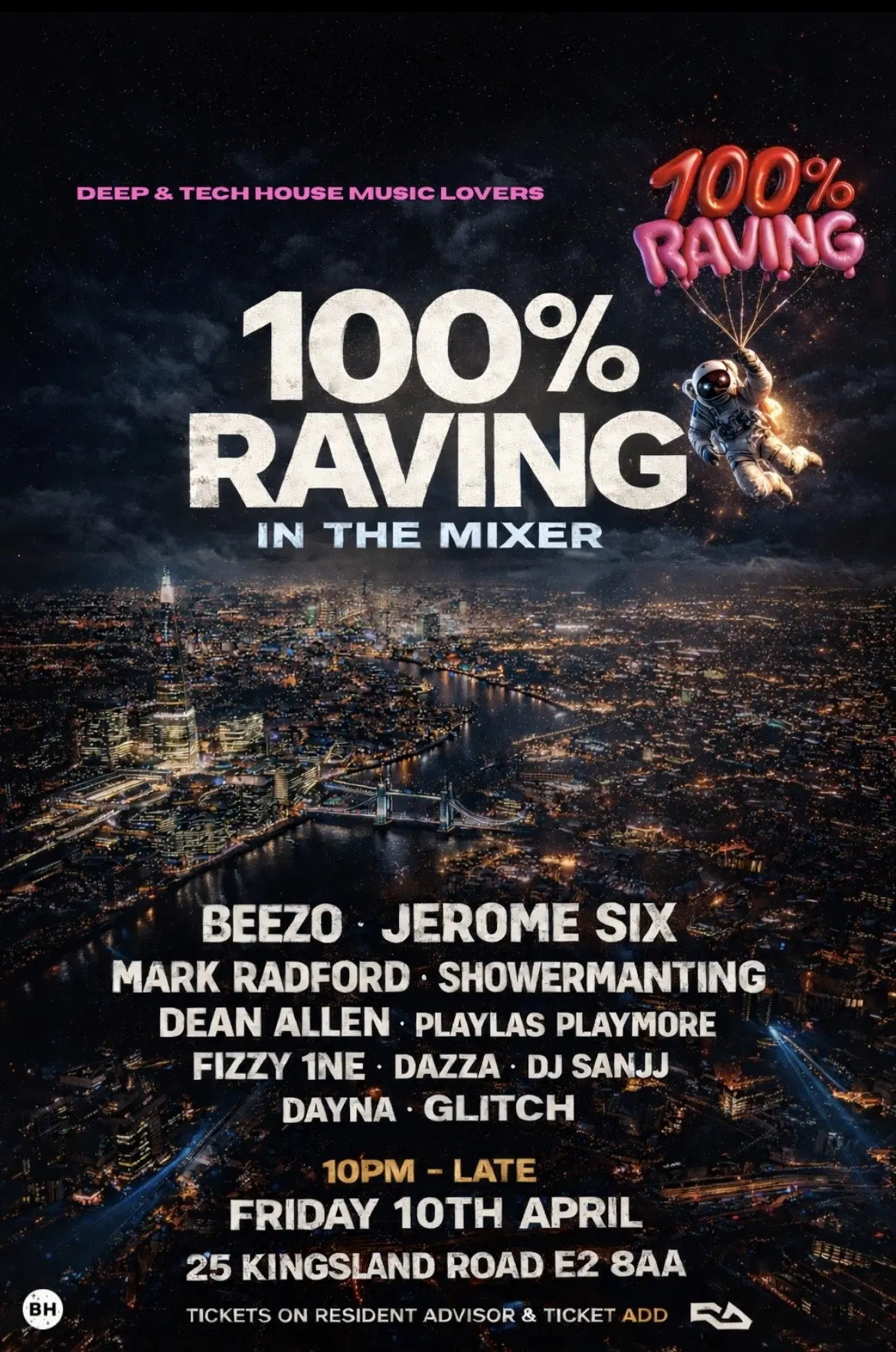 100% Raving - In the mixer