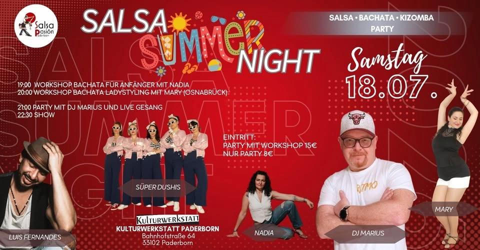Salsa&Bachata Sommer Party mit DJ Marius und Luis Fernando