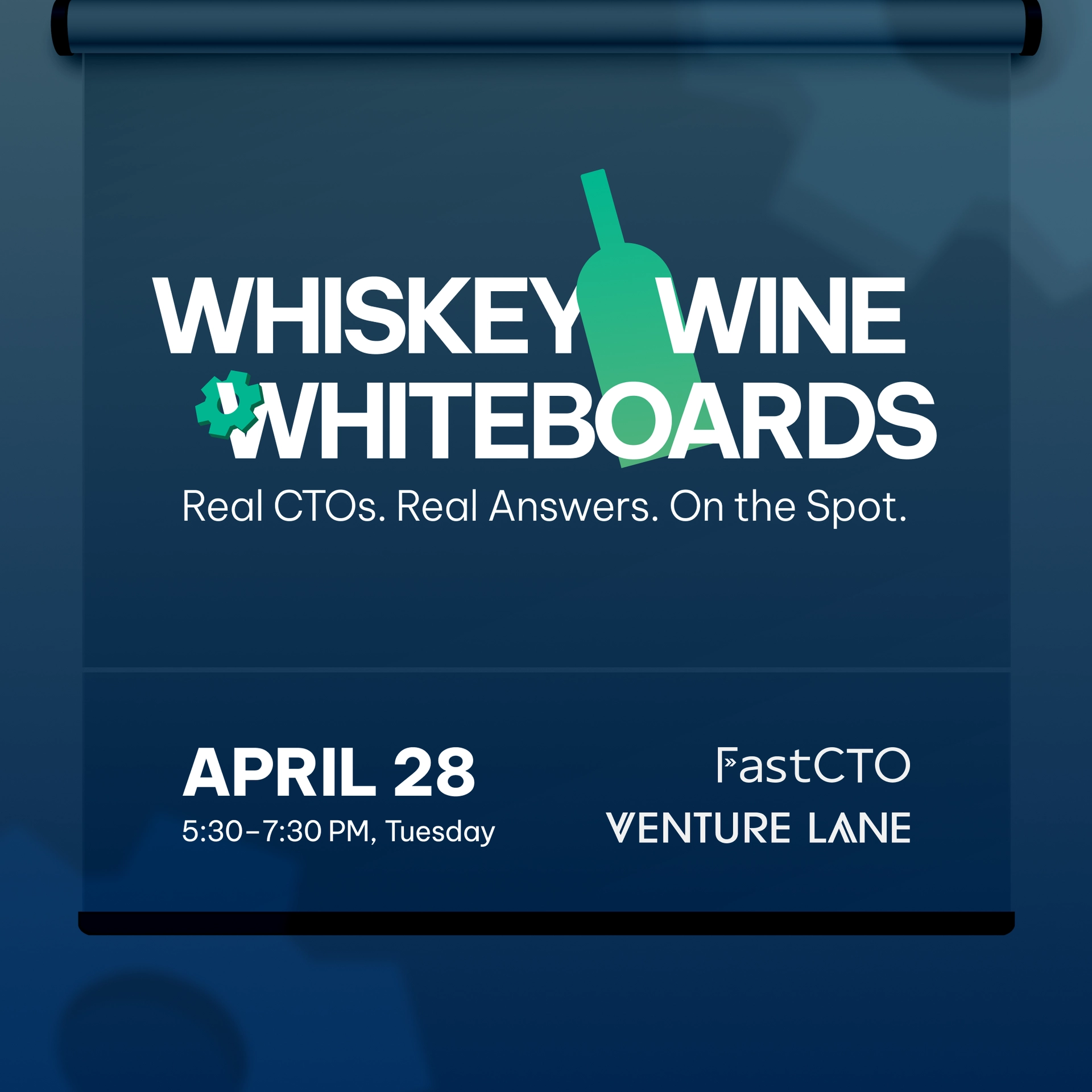 Whiskey, Wine & Whiteboards - April 2026