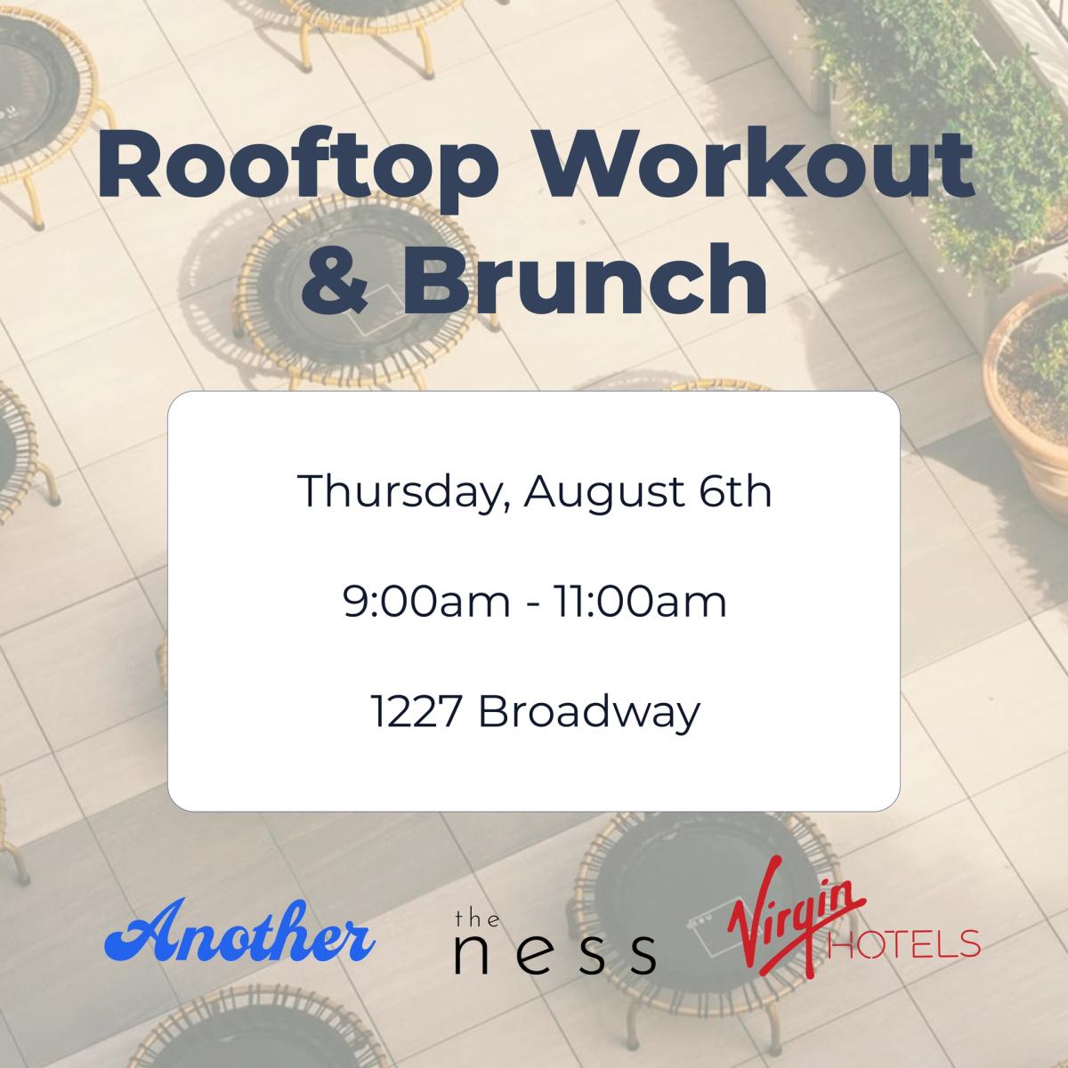 Rooftop Workout + Brunch