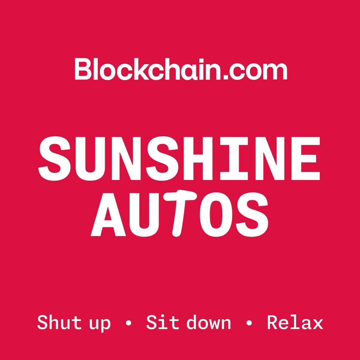 Blockchain: Sunshine Autos