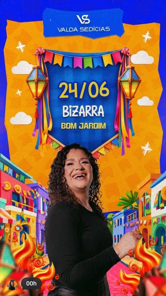#ValdaSedicias #aovivo #Bizarra #BomJardim #saojoao2026 #Vini_no_Baixo 🎸