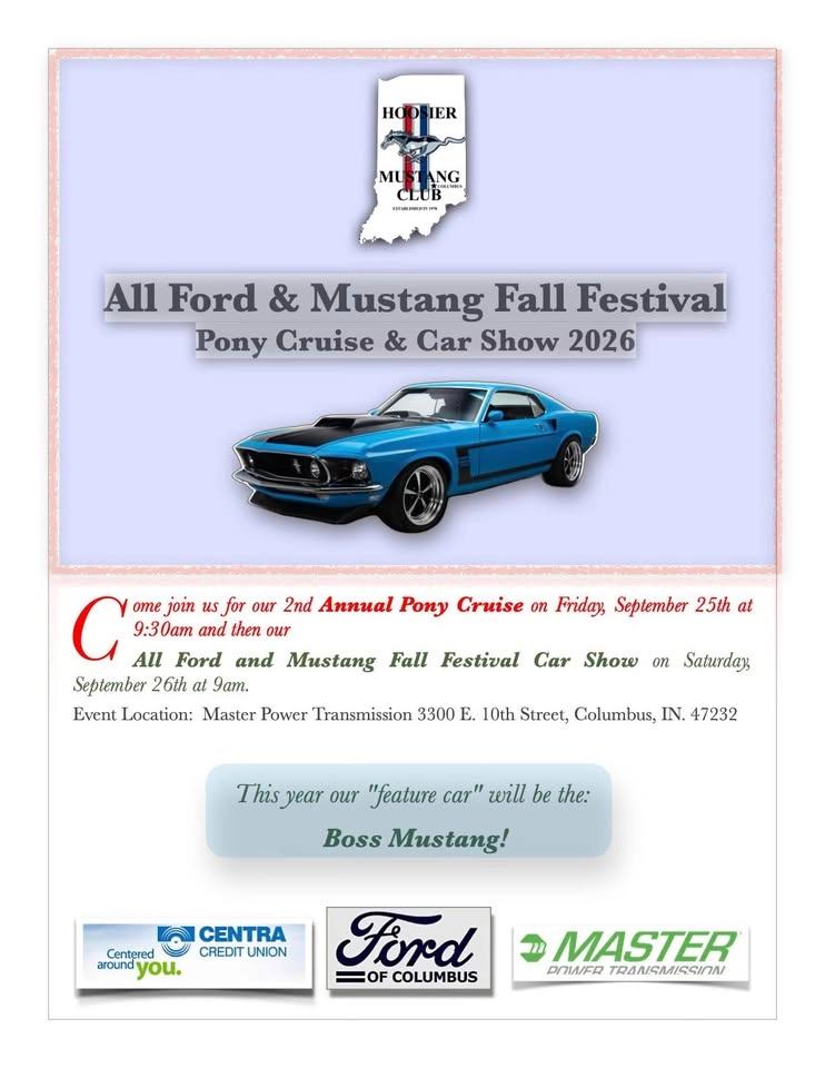 All Ford & Mustang Fall Festival Car and Truck Show