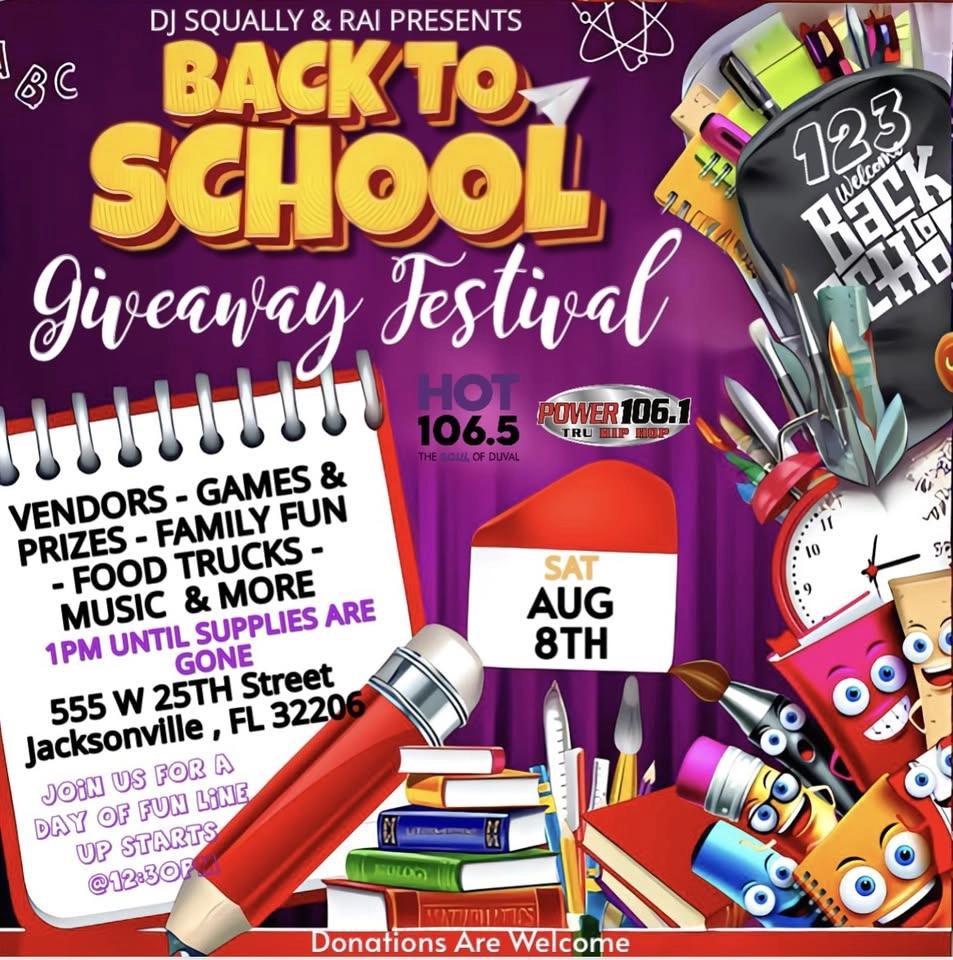 DJ Squally & Raiโs Annual Back To School Festival ๐ซ