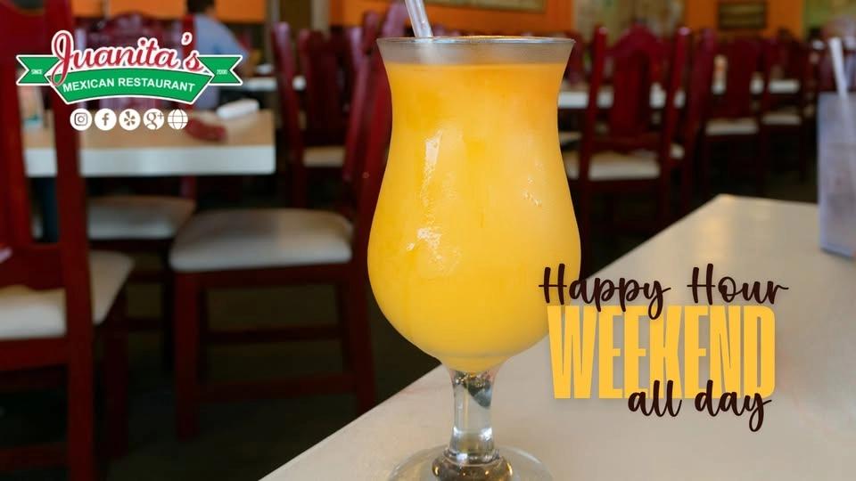 Happy Hour all day Saturday!