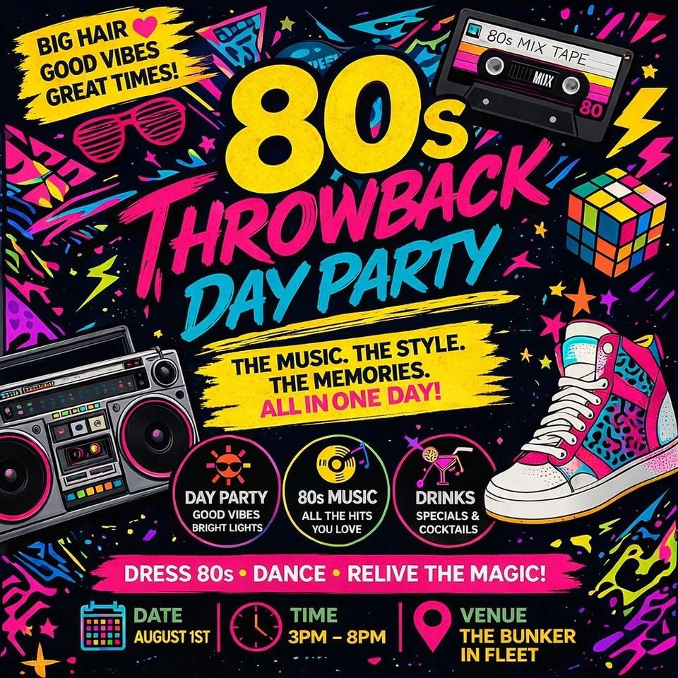 π 80s DAY PARTY :FLEET