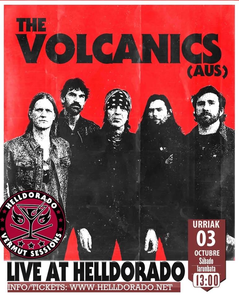 THE VOLCANICS (Australia) en sesión vermut