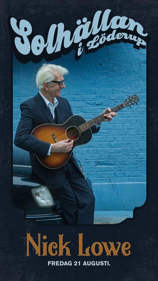 Solhällans sommarfest fre. Nick Lowe m fl
