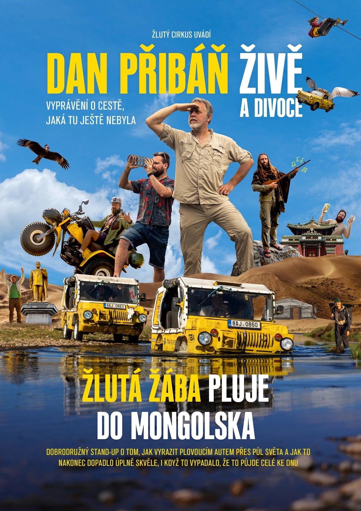 Žlutá žába pluje do Mongolska ve Zbýšově!
