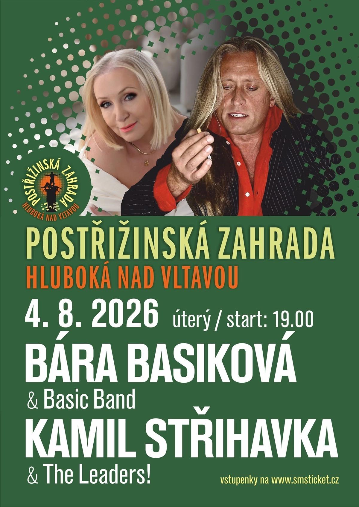 Bára Basiková & Basic Band a Kamil Střihavka & The Leaders!